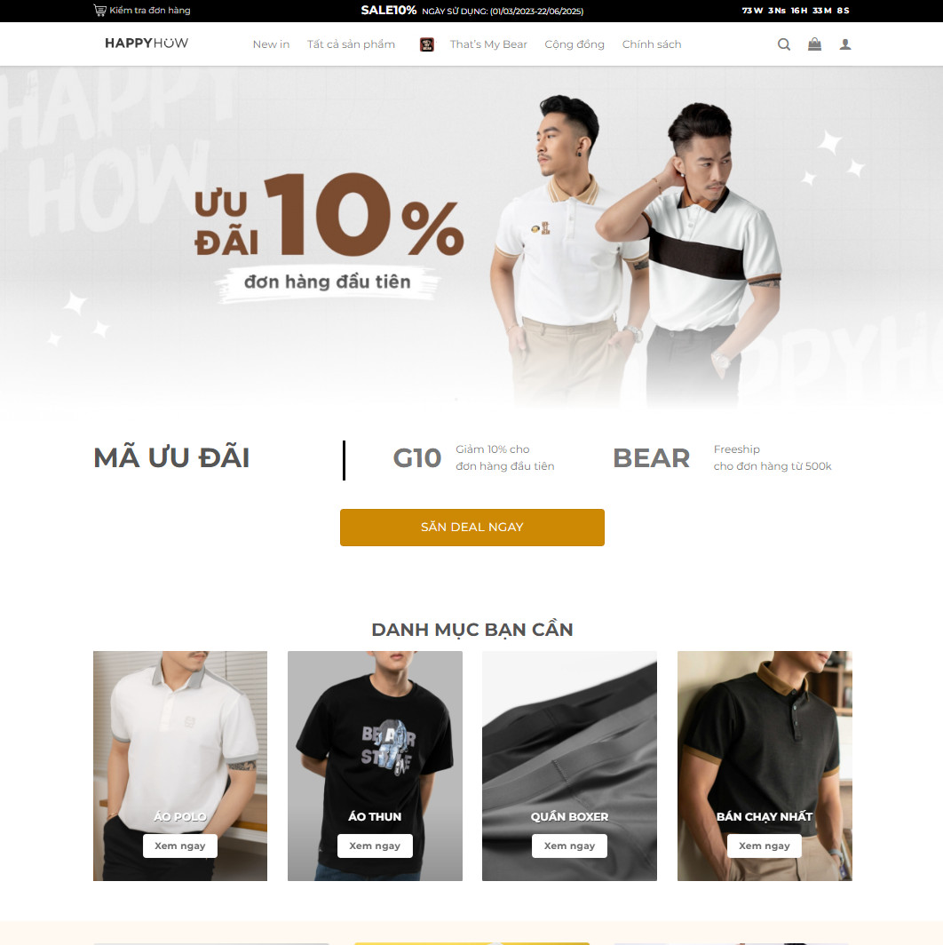 Mẫu website thời trang 12